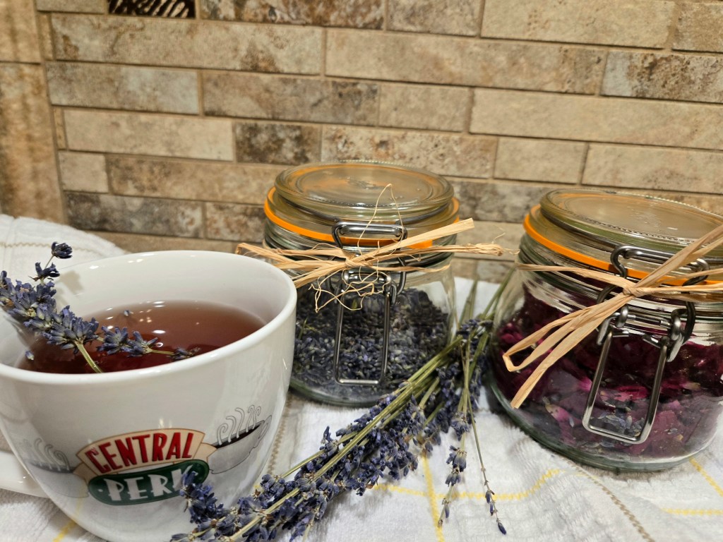 A Little Calm in a Cup: My Lavender, Rose & Peppermint Tea&nbsp;Blend